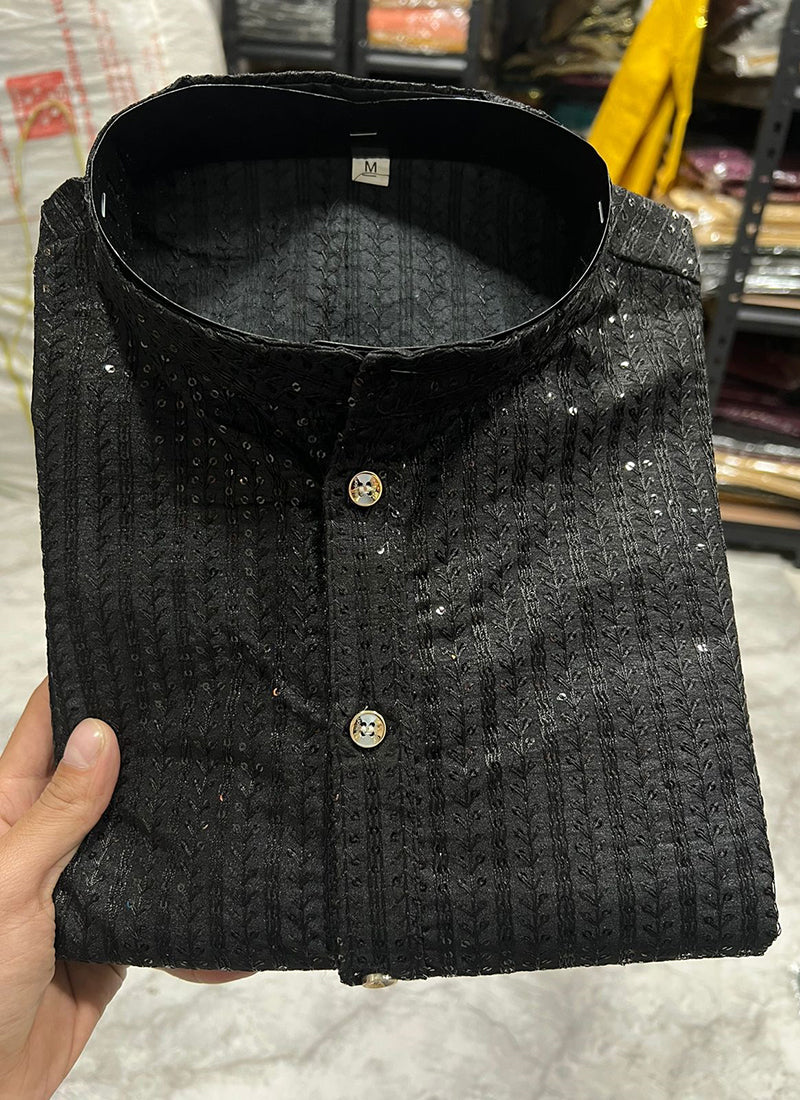Royal Men Banglori Silk  Readymade Kurta Pyjama velmira