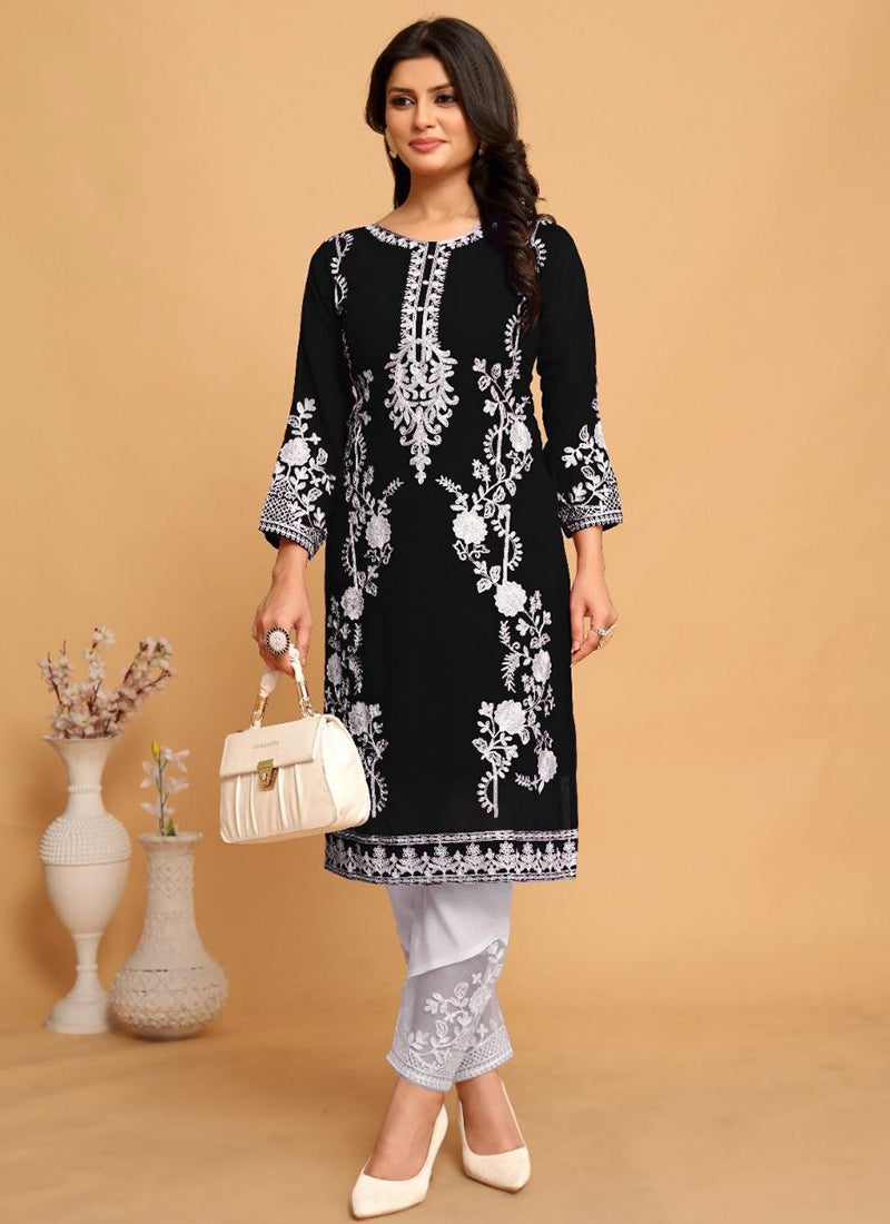 Georgette Readymade Kurti velmira