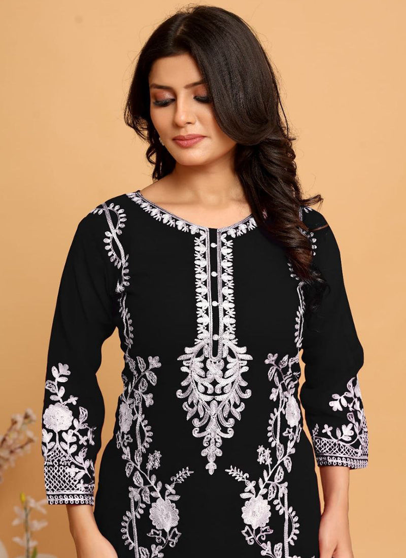 Georgette Readymade Kurti velmira