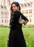 Georgette Wedding Wear Readymade Indowestern Suit velmira