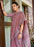 Linen Daily Wear Saree velmira