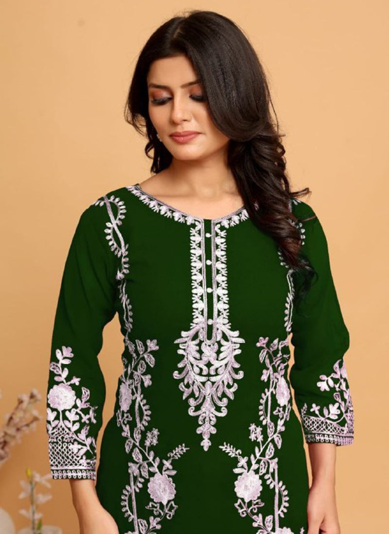 Georgette Readymade Kurti velmira