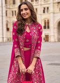 Georgette Wedding Wear Readymade Indowestern Suit velmira