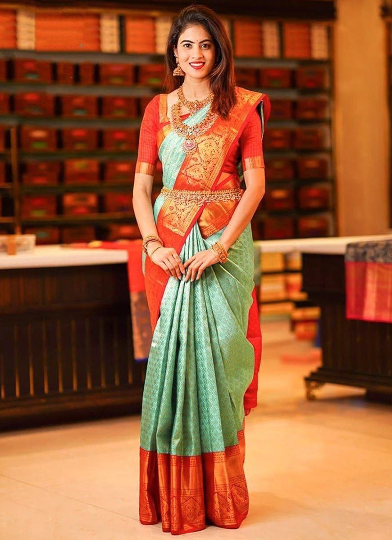 Banarasi Silk Daily Wear Saree velmira
