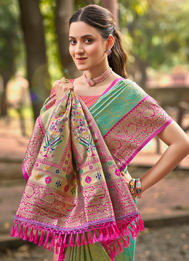 Kanjivaram Silk Wedding Wear Saree velmira