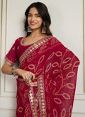 Georgette Party Wear Saree velmira