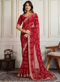 Georgette Party Wear Saree velmira