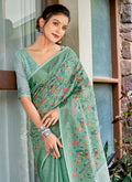 Linen Daily Wear Saree velmira
