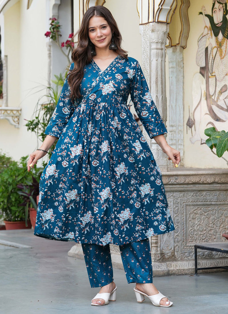 Cotton Casual Wear Readymade Salwar velmira
