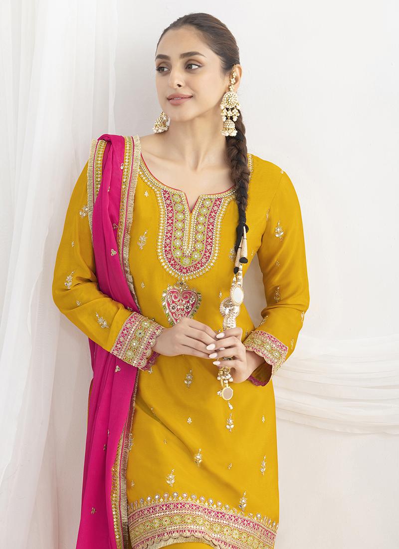 Chinon Festival Wear Readymade Salwar Suit velmira