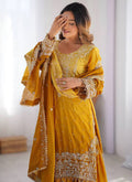 Chinon Party Wear Readymade Sharara Salwar velmira