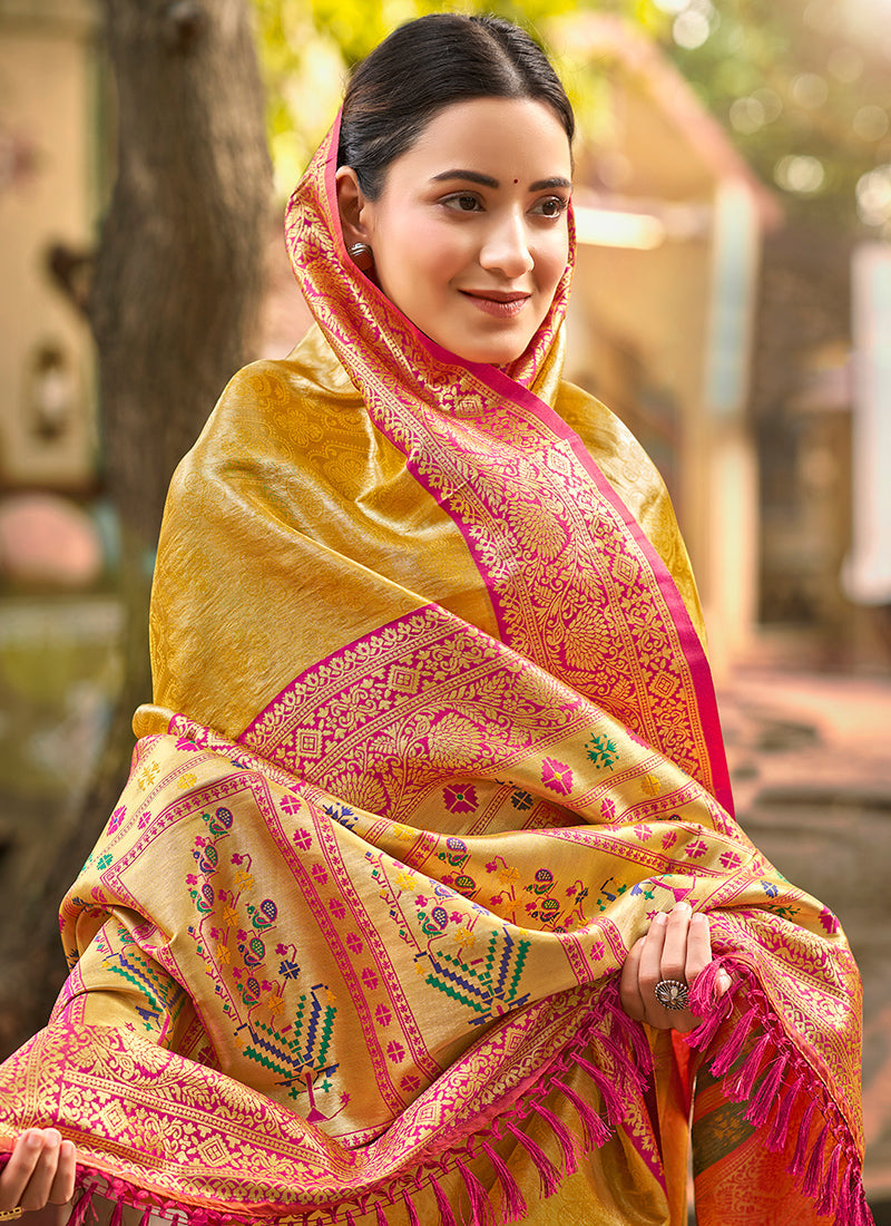 Kanjivaram Silk Wedding Wear Saree velmira