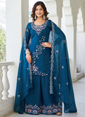 Star Georgette Party Wear Readymade Plazzo Suit velmira
