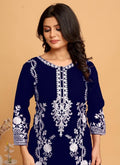 Georgette Readymade Kurti velmira