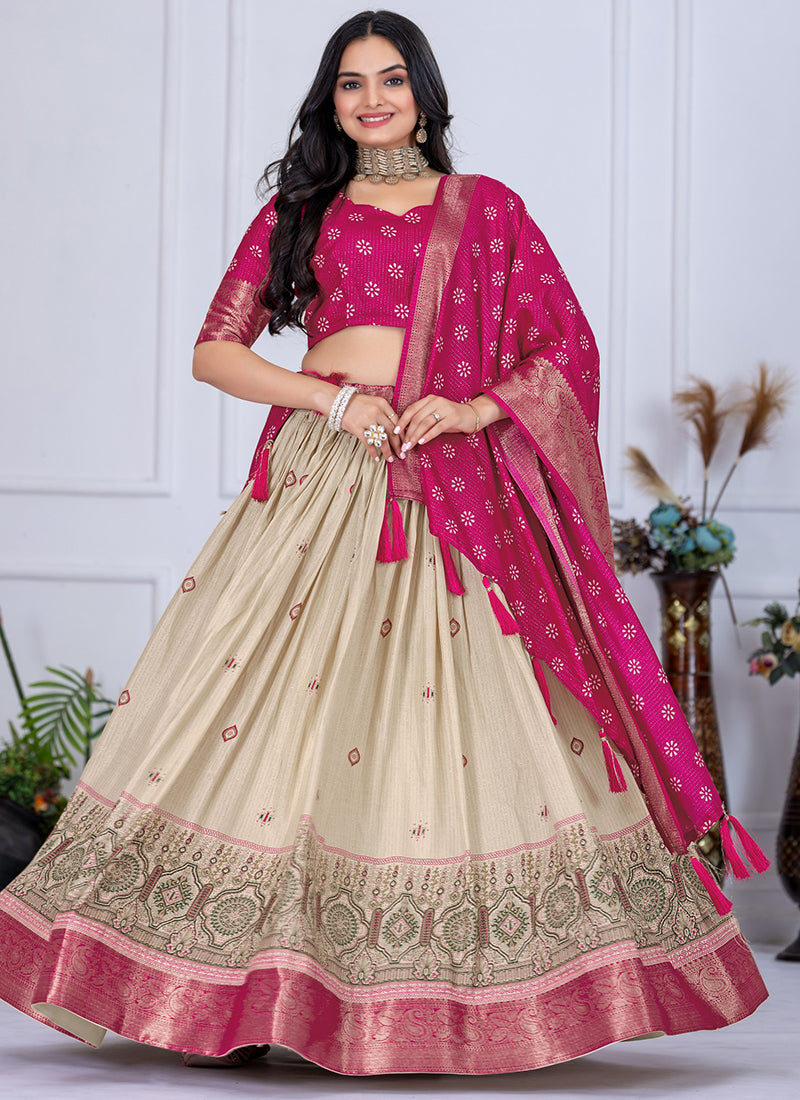 Heavy Lichi Party Wear Lehenga Choli velmira