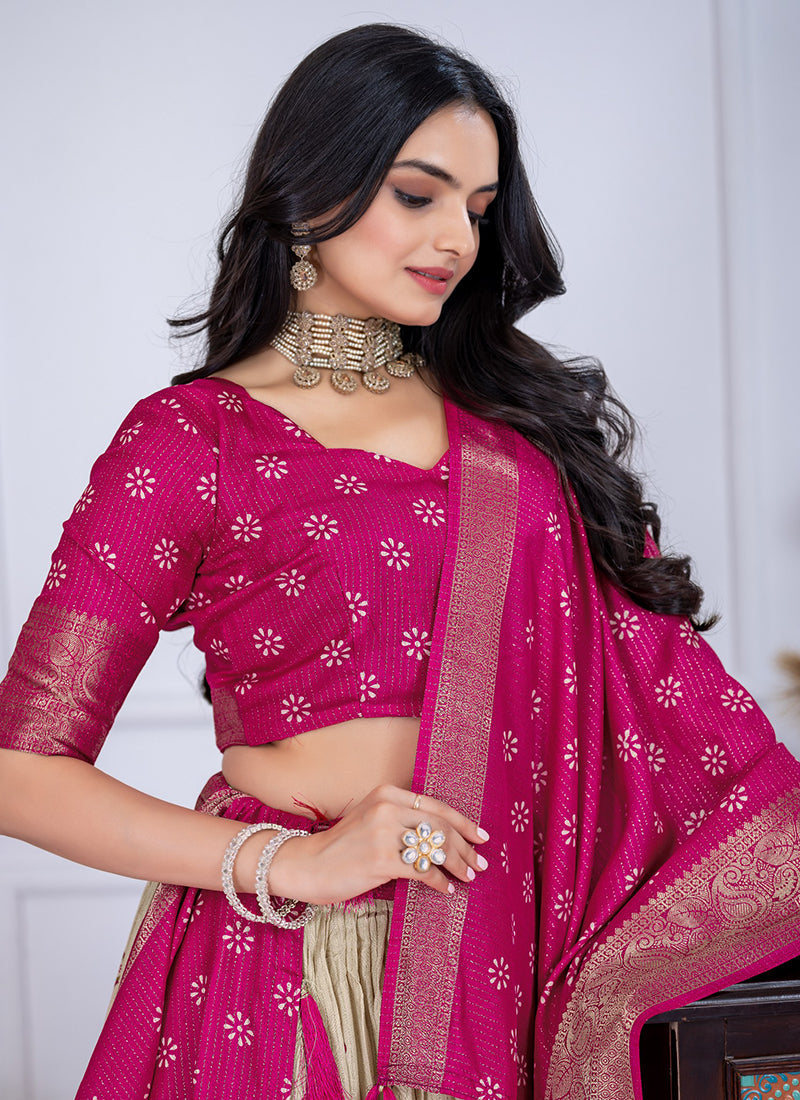 Heavy Lichi Party Wear Lehenga Choli velmira
