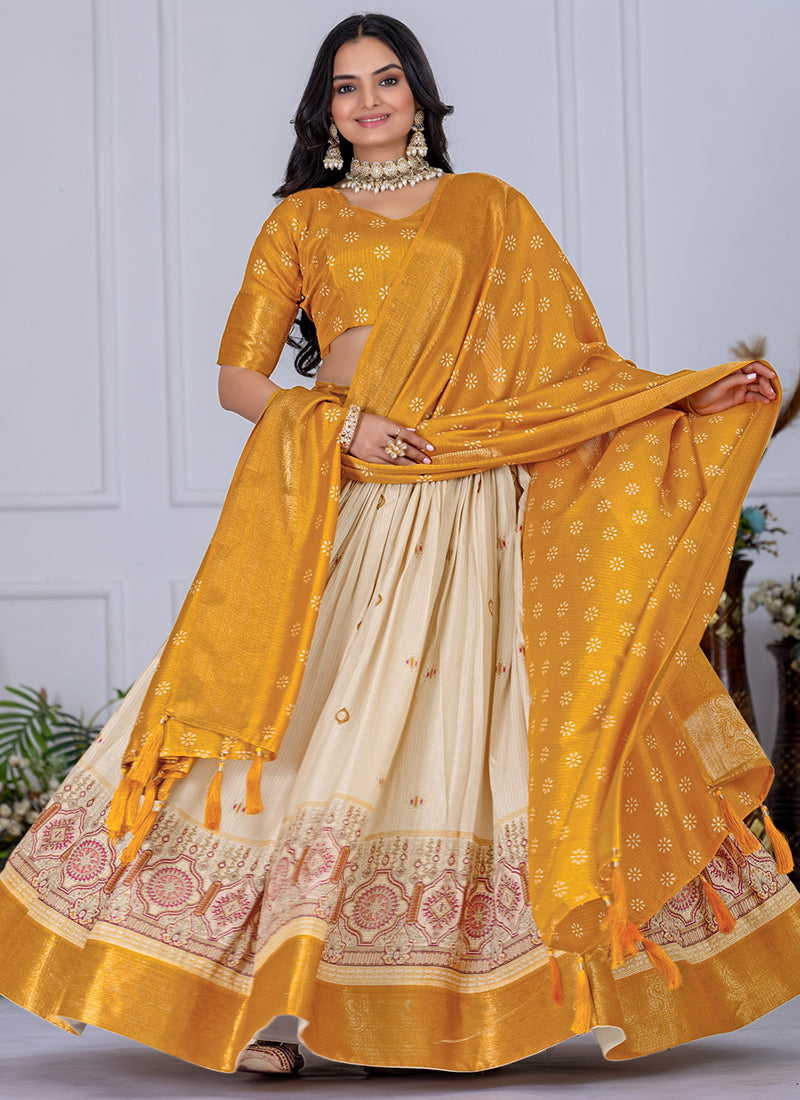 Heavy Lichi Party Wear Lehenga Choli velmira