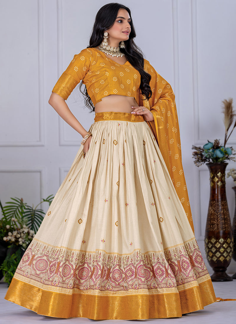 Heavy Lichi Party Wear Lehenga Choli velmira